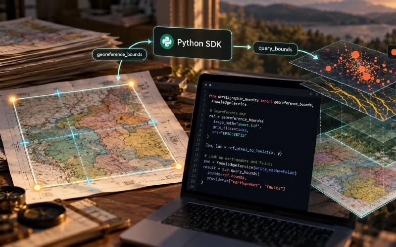 How to Batch Georeference Maps and Turn Pixels Into Coordinates in Python