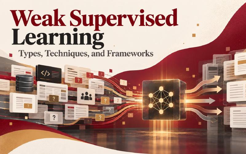 Weak Supervised Learning: Types, Techniques, and Frameworks