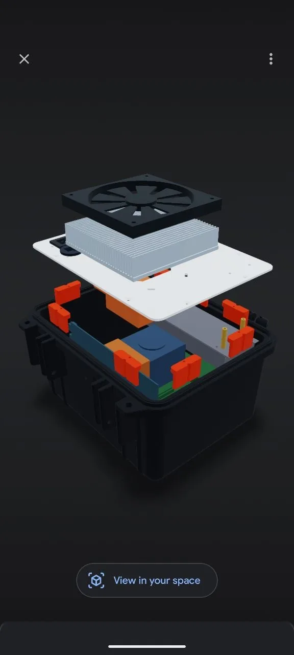 The Box being built — 4