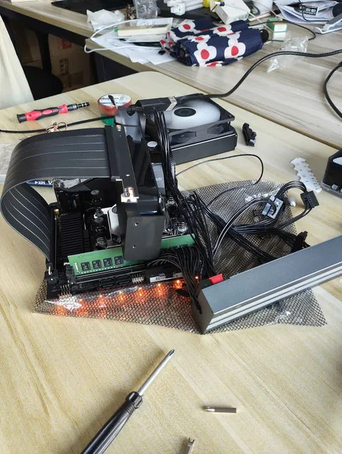 The Box being built — 7